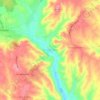 Azoia de Cima topographic map, elevation, terrain