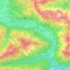 Nesselwängle topographic map, elevation, terrain