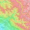 Chamba topographic map, elevation, terrain