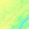 Summer topographic map, elevation, terrain