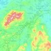 Comté de Laois topographic map, elevation, terrain