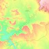 Et-taous ⵟⴰⵡⵙ الطاوس topographic map, elevation, terrain