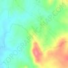 Seegehalli topographic map, elevation, terrain