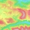 Bessède-de-Sault topographic map, elevation, terrain
