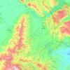 Bashkia Devoll topographic map, elevation, terrain