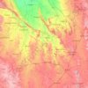 Jhalawar topographic map, elevation, terrain