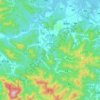 Shanqi topographic map, elevation, terrain