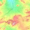 Thala topographic map, elevation, terrain