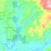 Bouhouda topographic map, elevation, terrain