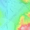 Banks topographic map, elevation, terrain