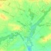 Pleurs topographic map, elevation, terrain