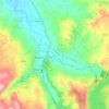 Choli topographic map, elevation, terrain