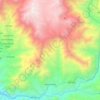 Quinistaquillas topographic map, elevation, terrain