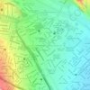 Almirante Brown topographic map, elevation, terrain