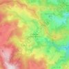 Chalmazel-Jeansagnière topographic map, elevation, terrain