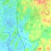 Doora topographic map, elevation, terrain