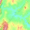 Dalgety topographic map, elevation, terrain