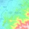 San José del Progreso topographic map, elevation, terrain