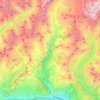 Torrente Marmore topographic map, elevation, terrain