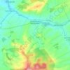 Pontfaverger-Moronvilliers topographic map, elevation, terrain