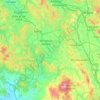 Siena topographic map, elevation, terrain