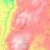 Mansa District topographic map, elevation, terrain