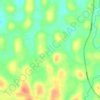 Grangemore topographic map, elevation, terrain