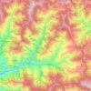 Kotkhai topographic map, elevation, terrain