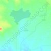 Sawanga topographic map, elevation, terrain