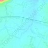 Haraiya topographic map, elevation, terrain