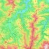 Banca topographic map, elevation, terrain