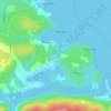 Cooks Cove topographic map, elevation, terrain