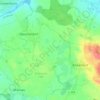 Tröndel topographic map, elevation, terrain
