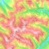 Lequio Berria topographic map, elevation, terrain
