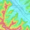 Berghaupten topographic map, elevation, terrain