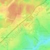 Толстопальцево topographic map, elevation, terrain