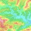 Acebedo topographic map, elevation, terrain