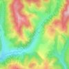 Mýto pod Ďumbierom topographic map, elevation, terrain
