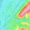 Arena topographic map, elevation, terrain
