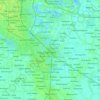 Sonarpur topographic map, elevation, terrain