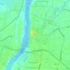 Kota Bharu topographic map, elevation, terrain