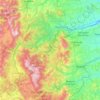 Tronto topographic map, elevation, terrain