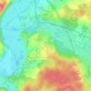 Morvillars topographic map, elevation, terrain