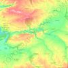 Sepúlveda topographic map, elevation, terrain