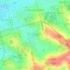 Santa Maria topographic map, elevation, terrain