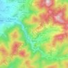 Rusava topographic map, elevation, terrain