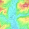 Halsdorf topographic map, elevation, terrain