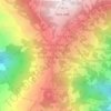 Hile topographic map, elevation, terrain