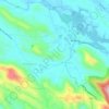 Muttom topographic map, elevation, terrain