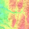 Saint-Maurice-sur-Aveyron topographic map, elevation, terrain